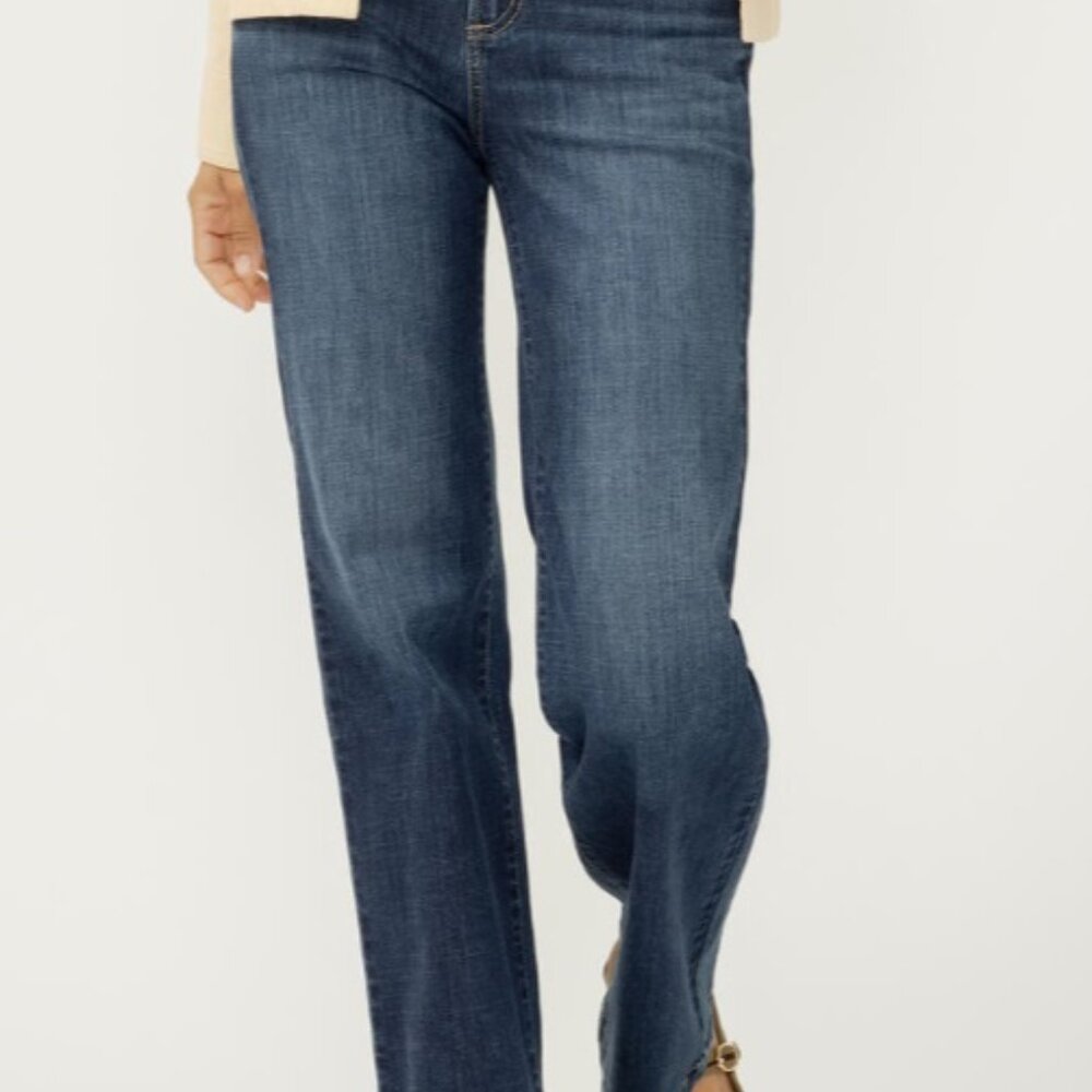 Silver Brand Avery Trouser jeans, medium/dark wash, size 29